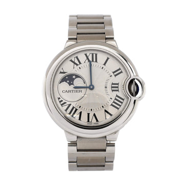 Cartier Ballon Bleu de Cartier Moonphase Automatic Watch Stainless Steel 37