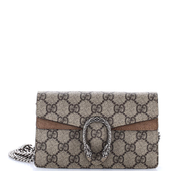 Gucci Dionysus Bag GG Coated Canvas Super Mini