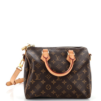Louis Vuitton Speedy Bandouliere Bag Monogram Canvas 25
