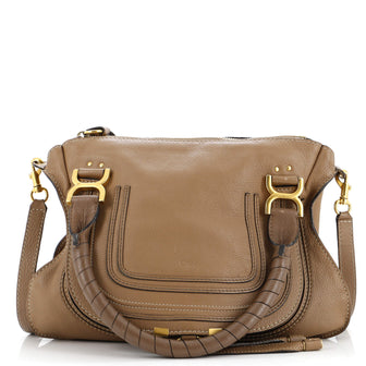 Chloe Marcie Satchel Leather Medium