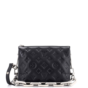 Louis Vuitton Coussin Bag Monogram Embossed Lambskin BB
