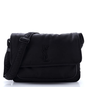 Saint Laurent Loulou Puffer Messenger Bag Quilted Econyl