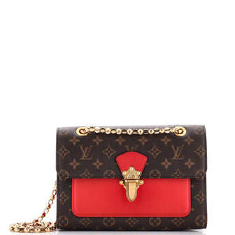 Louis Vuitton Victoire Handbag Monogram Canvas and Leather