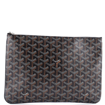 Goyard Senat Zip Pouch Coated Canvas MM
