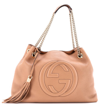 Gucci Soho Chain Strap Shoulder Bag Leather Medium