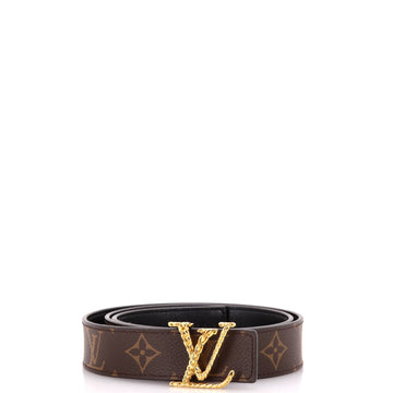 Louis Vuitton LV Twisted Belt Monogram Canvas Wide