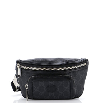 Gucci Soft Zip Sling Bag GG Coated Canvas Small