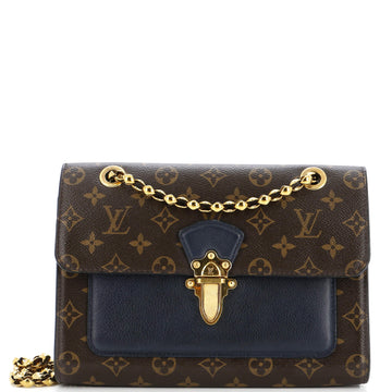 Louis Vuitton Victoire Handbag Monogram Canvas and Leather