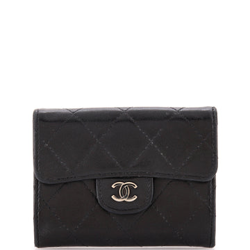 Chanel Classic Flap Card Case Quilted Lambskin