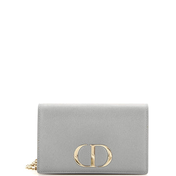 Christian Dior 30 Montaigne 2-in-1 Pouch Leather