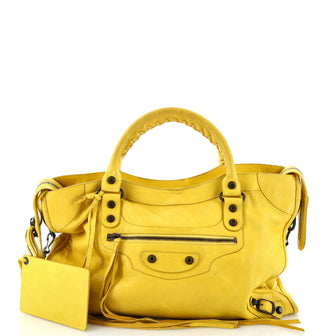 Balenciaga City Classic Studs Bag Leather Medium