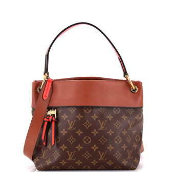 Louis Vuitton Tuileries Besace Bag Monogram Canvas with Leather