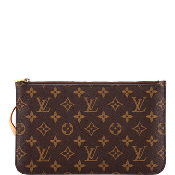 Louis Vuitton Neverfull Pochette Monogram Canvas Large