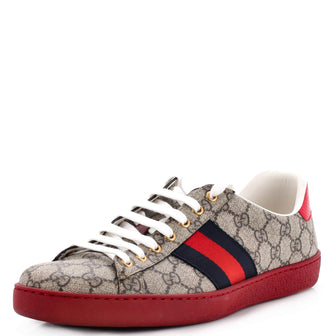 Gucci Ace Sneakers GG Coated Canvas