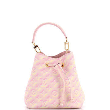 Louis Vuitton NeoNoe Handbag Stardust Monogram Empreinte Leather BB
