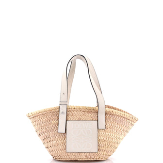 Loewe Basket Tote Raffia Small