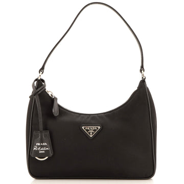 Prada Re-Edition 2005 Hobo Tessuto with Saffiano Leather Mini