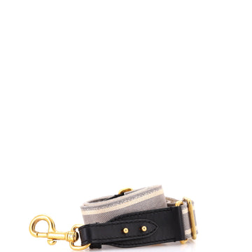 Christian Dior Adjustable Shoulder Strap Oblique Canvas