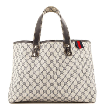 Gucci Web Loop Tote GG Coated Canvas Medium