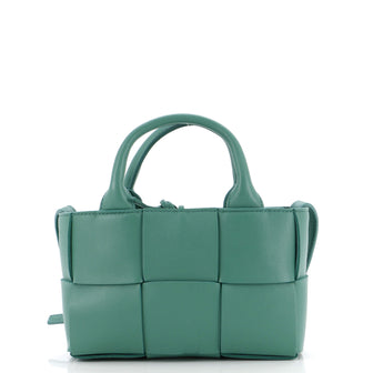 Bottega Veneta Arco Tote Maxi Intrecciato Leather Candy