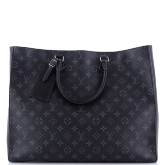 Louis Vuitton Grand Sac Bag Monogram Eclipse Canvas