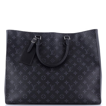 Louis Vuitton Grand Sac Bag Monogram Eclipse Canvas