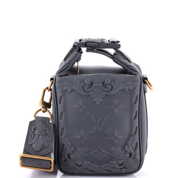 Louis Vuitton Cruiser Messenger Bag Limited Edition Decorative Debossed Calfskin