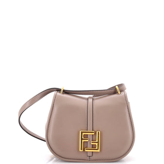 Fendi C'mon Shoulder Bag Leather Mini
