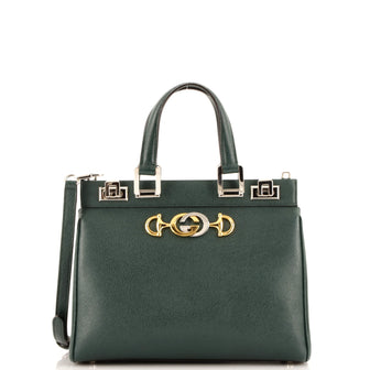 Gucci Zumi Top Handle Bag Leather Small