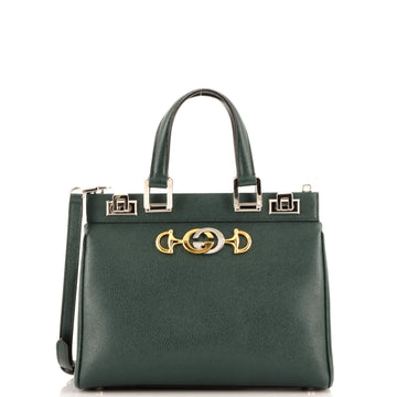 Gucci Zumi Top Handle Bag Leather Small