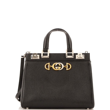 Gucci Zumi Top Handle Bag Leather Small