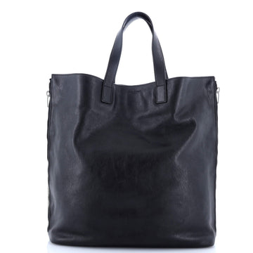 Saint Laurent Side Zip Shopper Tote Leather Tall