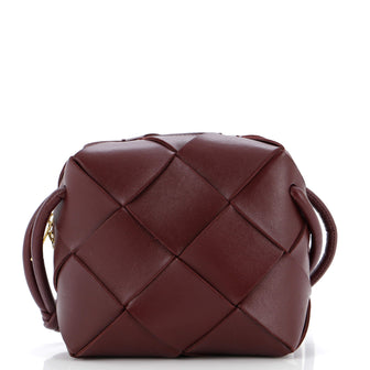 Bottega Veneta Cassette Camera Crossbody Bag Maxi Intrecciato Leather Mini