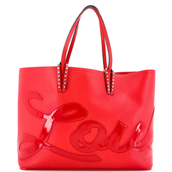 Christian Louboutin Cabata East West Tote Leather with Patent Large