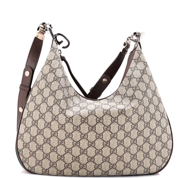 Gucci Attache Shoulder Bag GG Coated Canvas Medium