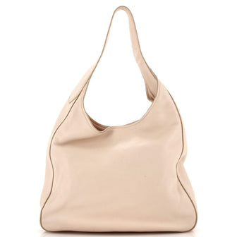 Prada Pocket Hobo Cervo Leather Medium