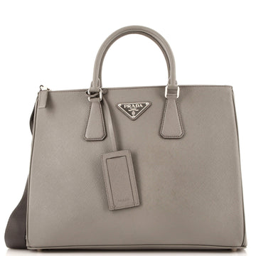 Prada Galleria Double Zip Travel Tote Saffiano Leather Large