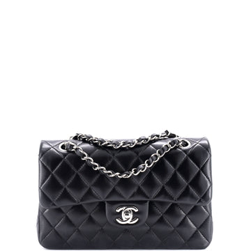 Chanel Classic Double Flap Bag Quilted Lambskin Small