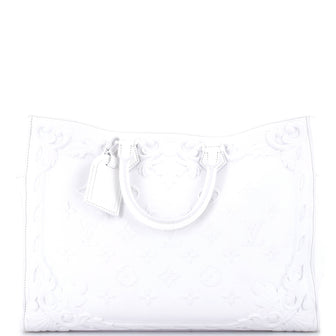 Louis Vuitton Sac Plat 24H Bag Limited Edition Ornaments Monogram Leather