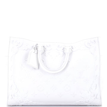 Louis Vuitton Sac Plat 24H Bag Limited Edition Ornaments Monogram Leather