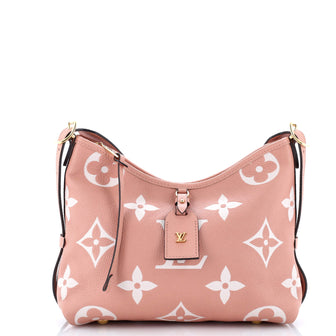 Louis Vuitton CarryAll Hobo Bicolor Monogram Empreinte Giant PM