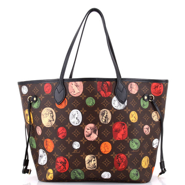 Louis Vuitton Neverfull NM Tote Limited Edition Fornasetti Cameo Monogram Canvas MM