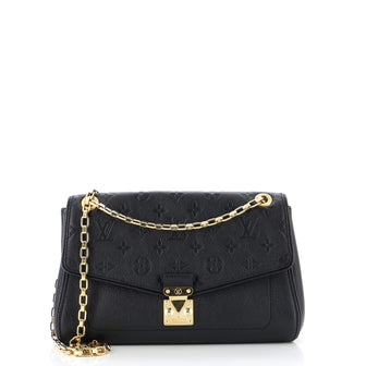 Louis Vuitton Saint Germain Handbag Monogram Empreinte Leather PM
