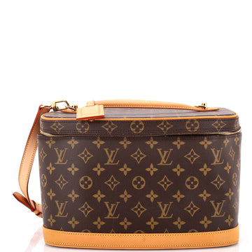 Louis Vuitton Nice Train Case Monogram Canvas