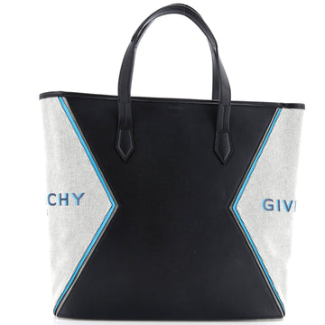 Givenchy Bond Shopper Tote Leather with Canvas Medium