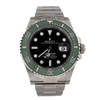 Rolex Oyster Perpetual Submariner Starbucks Date Automatic Watch Stainless Steel and Cerachrom 41