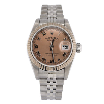 Rolex Oyster Perpetual Datejust Automatic Watch Stainless Steel and White Gold 26