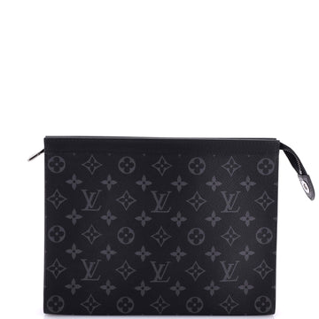 Louis Vuitton Pochette Voyage Monogram Eclipse Canvas MM