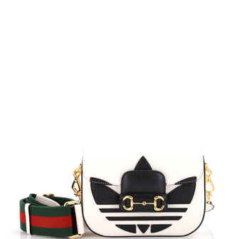Gucci x Adidas Horsebit 1955 Shoulder Bag Leather Mini