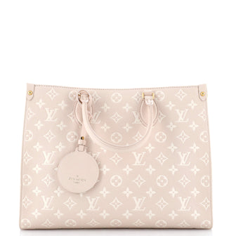 Louis Vuitton OnTheGo Tote Spring in the City Monogram Empreinte Leather MM